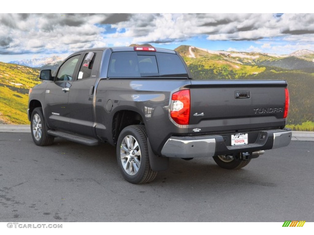 2015 Tundra Limited Double Cab 4x4 - Magnetic Gray Metallic / Black photo #3