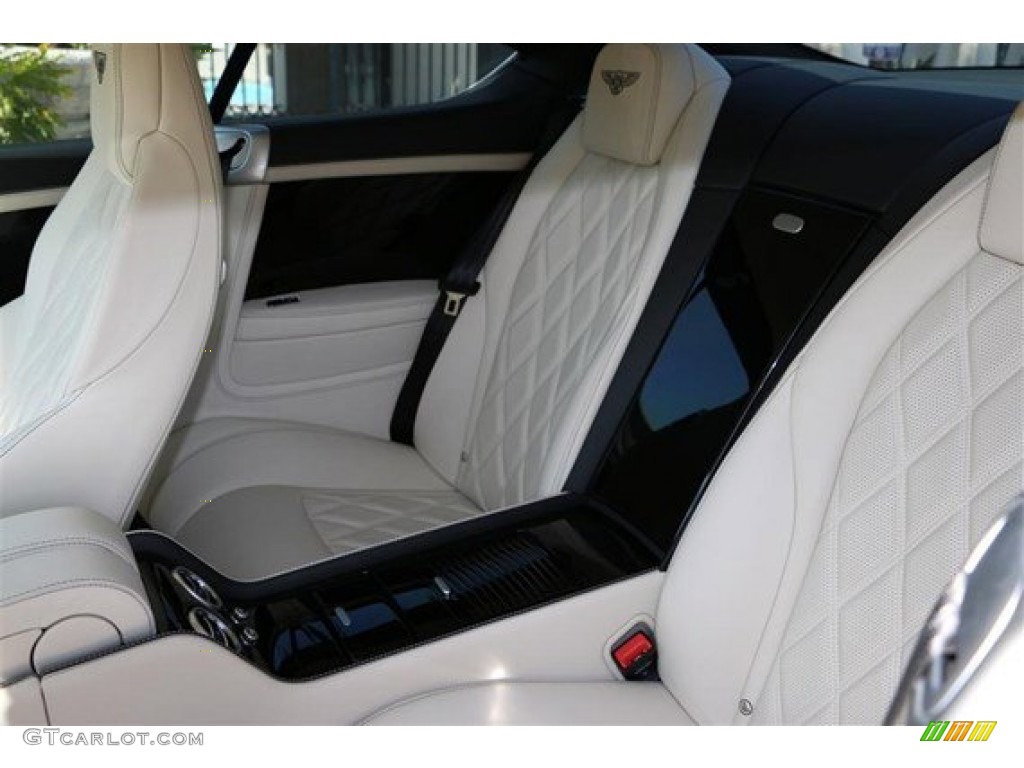 2014 Bentley Continental GT Standard Continental GT Model Rear Seat Photos