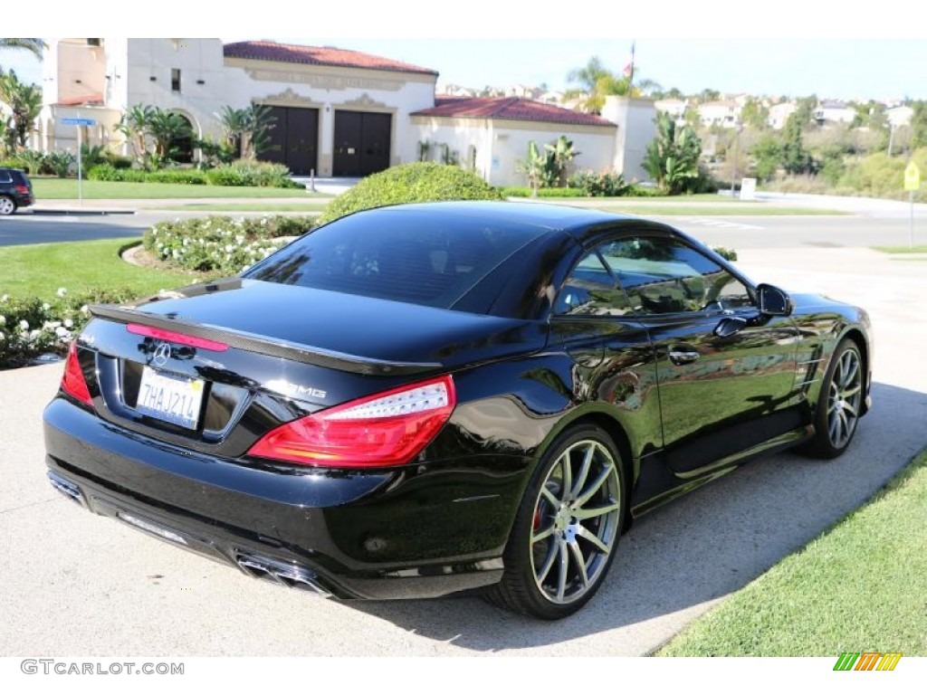 2014 SL 63 AMG Roadster - Black / Black photo #7