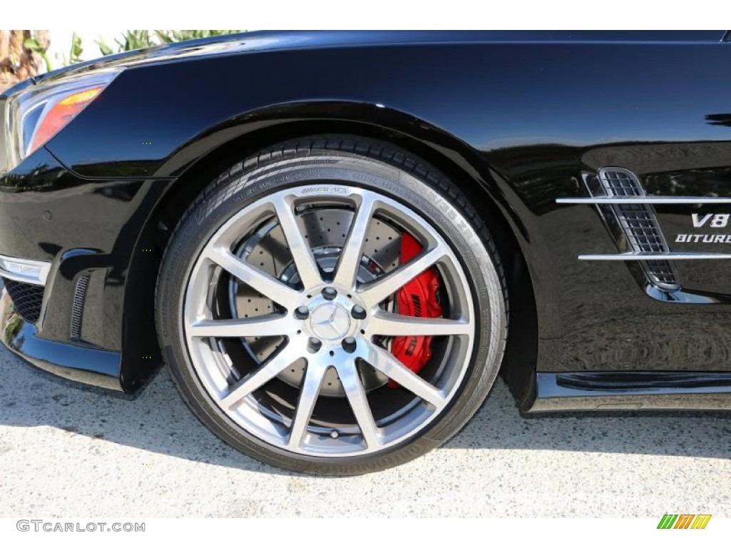 2014 SL 63 AMG Roadster - Black / Black photo #11