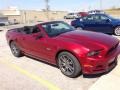 2014 Ruby Red Ford Mustang GT Convertible  photo #1