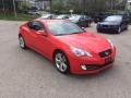 Tsukuba Red 2010 Hyundai Genesis Coupe 3.8 Grand Touring Exterior