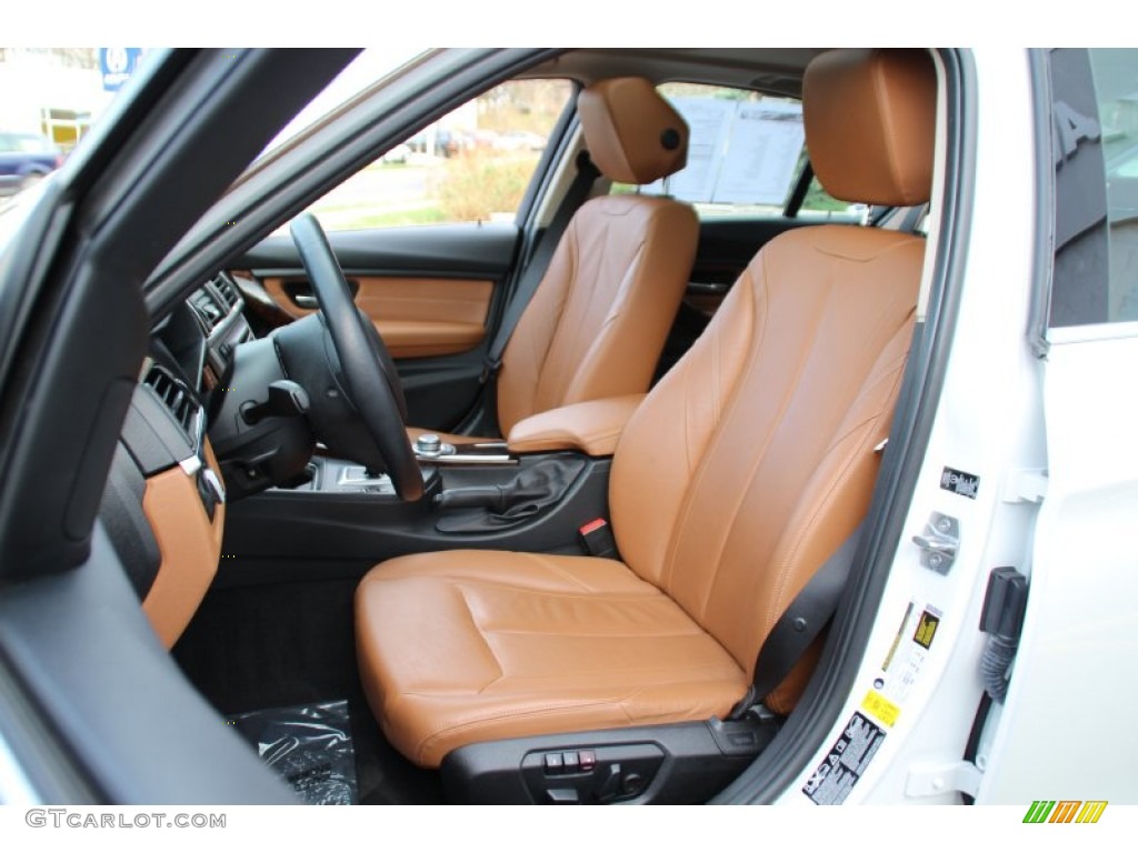 Saddle Brown Interior 2013 BMW 3 Series 328i xDrive Sedan Photo #103146395