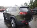 2015 ECO Green Pearl Jeep Cherokee Trailhawk 4x4  photo #3