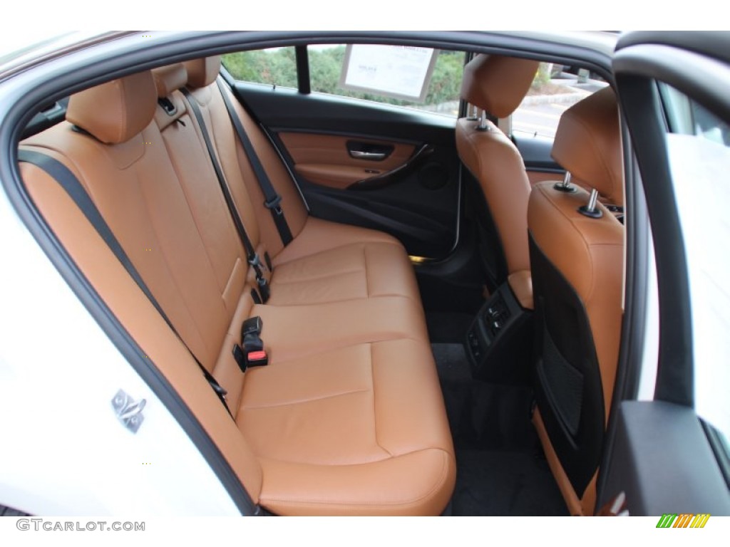 2013 BMW 3 Series 328i xDrive Sedan Rear Seat Photo #103146639