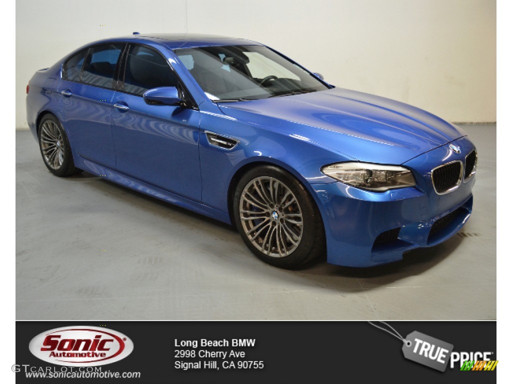 2013 M5 Sedan - Monte Carlo Blue Metallic / Black photo #1