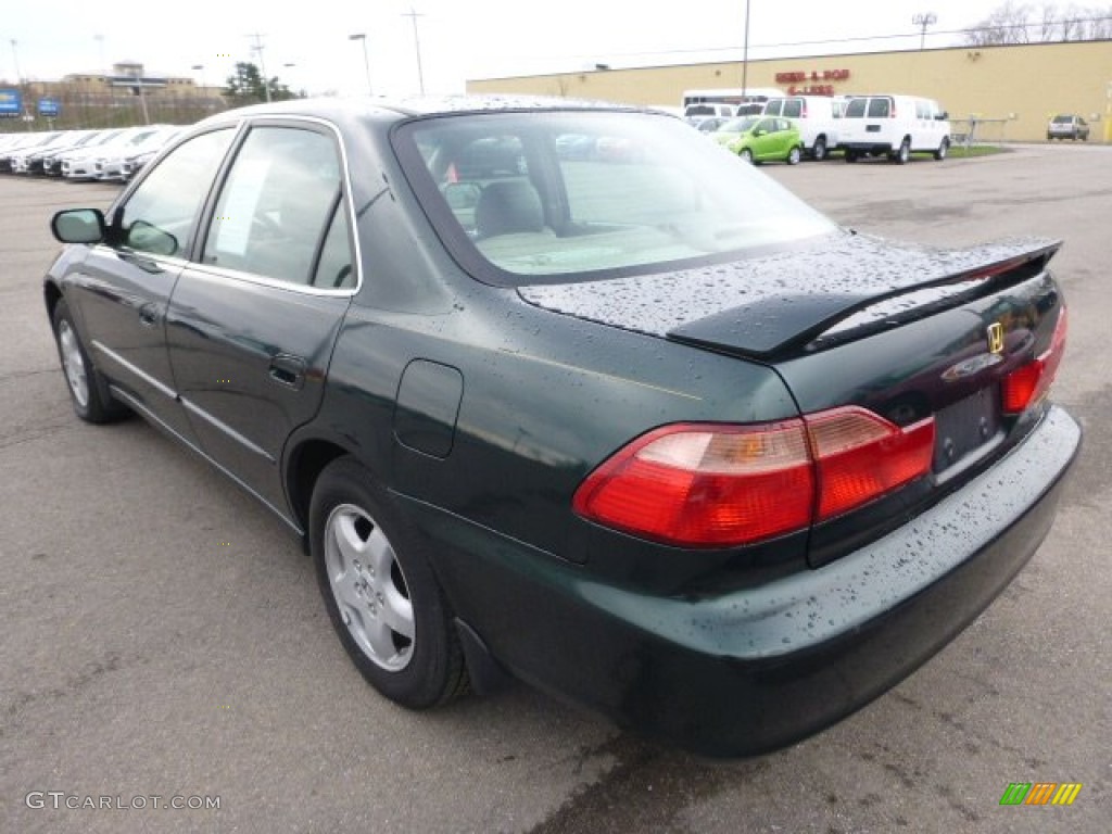 1998 Accord EX V6 Sedan - Dark Emerald Pearl / Ivory photo #2