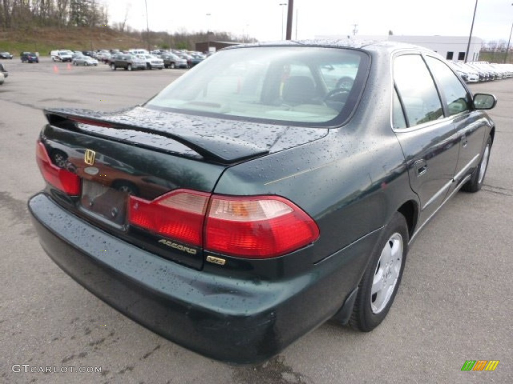 1998 Accord EX V6 Sedan - Dark Emerald Pearl / Ivory photo #4