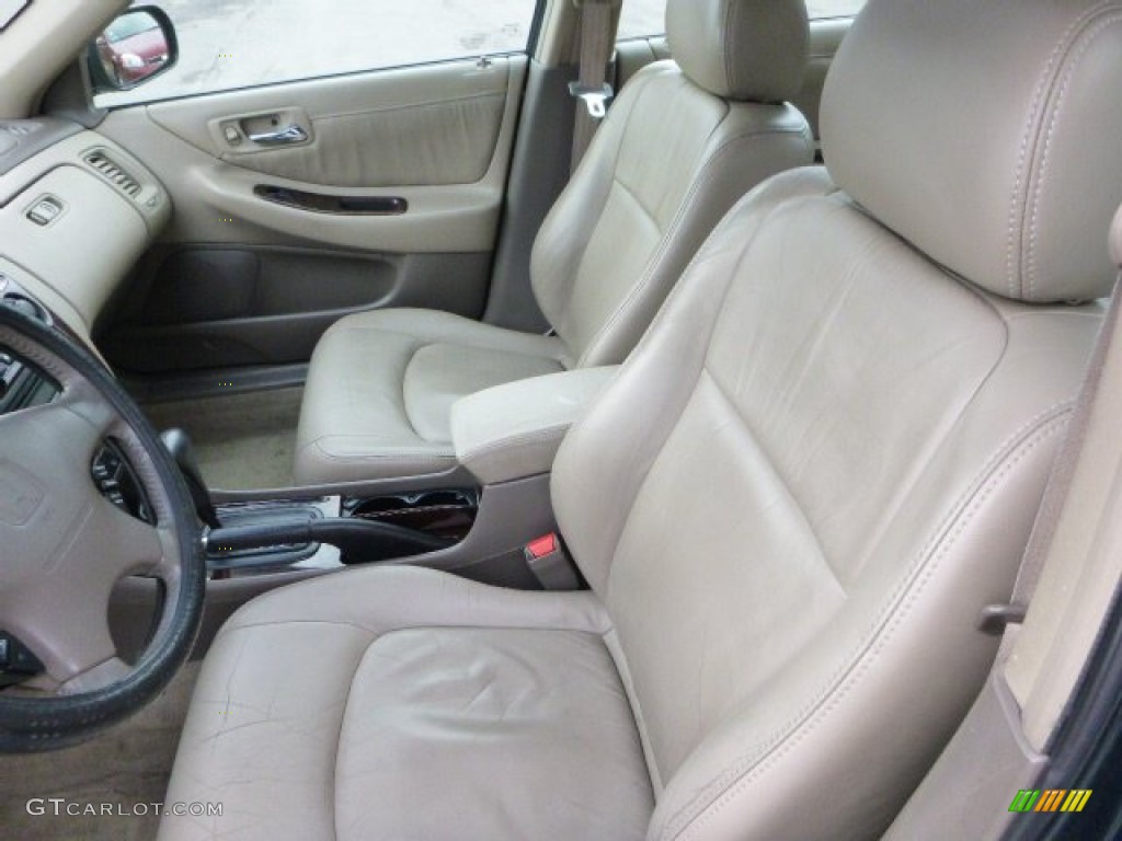 1998 Accord EX V6 Sedan - Dark Emerald Pearl / Ivory photo #8