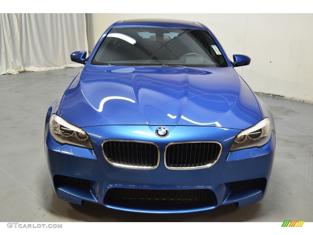 2013 M5 Sedan - Monte Carlo Blue Metallic / Black photo #4
