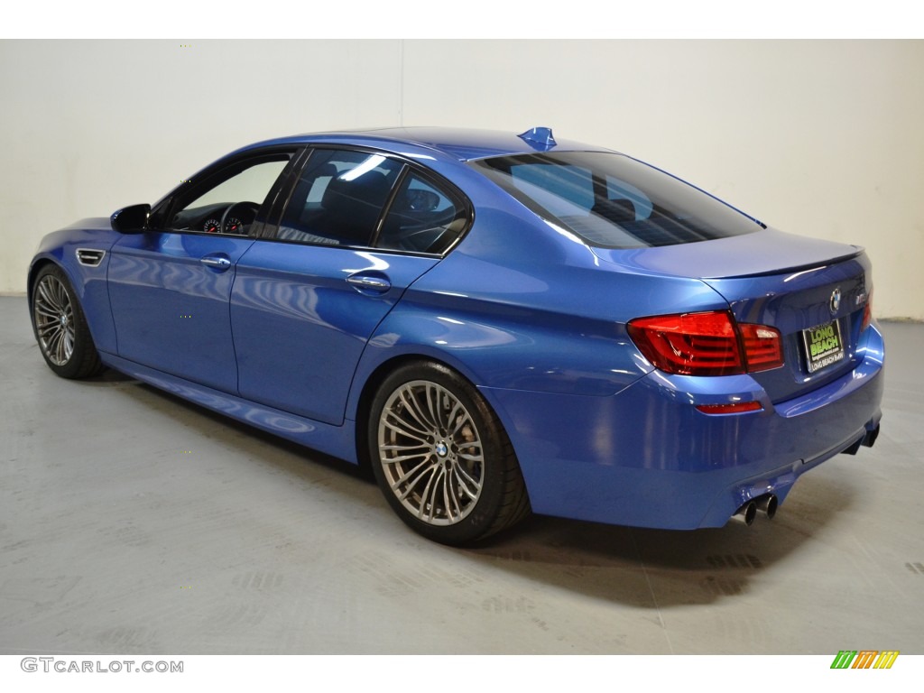 2013 M5 Sedan - Monte Carlo Blue Metallic / Black photo #6