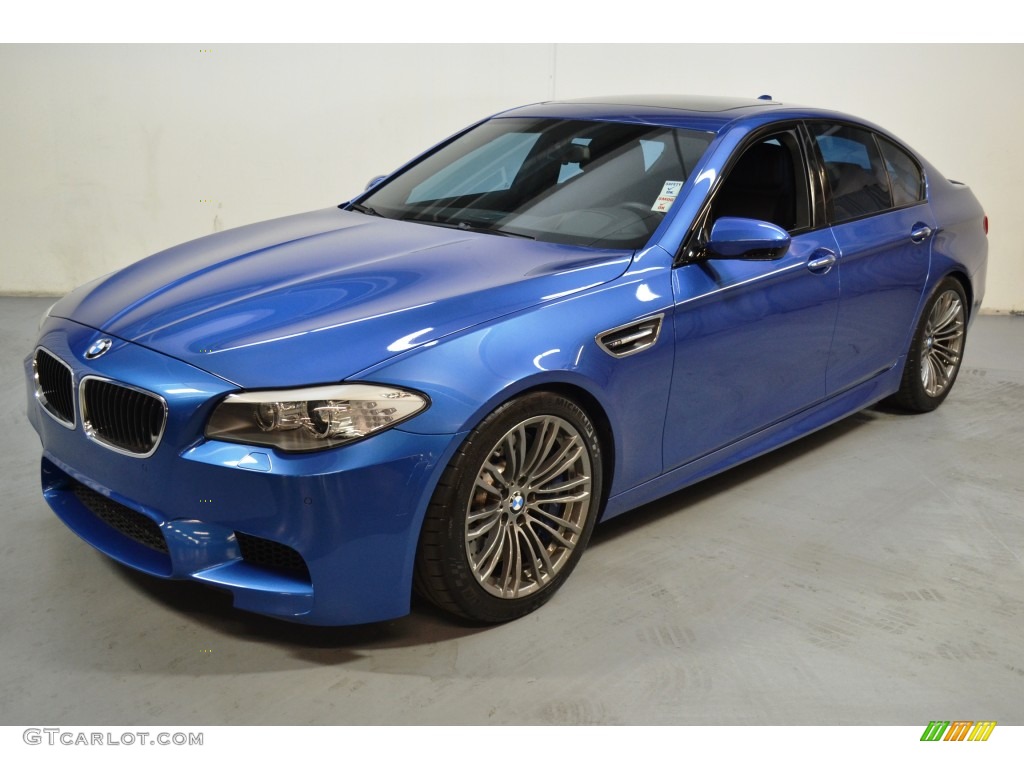 2013 M5 Sedan - Monte Carlo Blue Metallic / Black photo #9