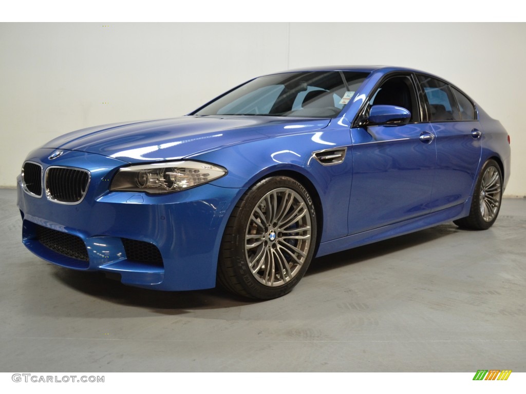 2013 M5 Sedan - Monte Carlo Blue Metallic / Black photo #10