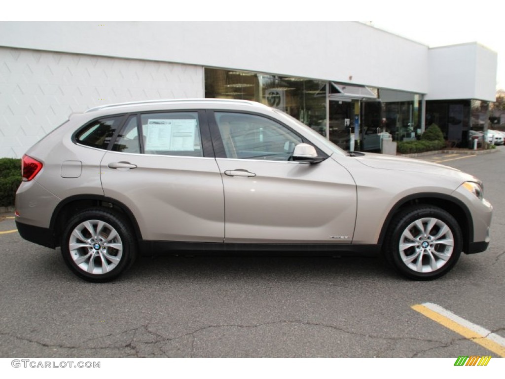 Cashmere Silver Metallic 2013 BMW X1 xDrive 28i Exterior Photo #103147610
