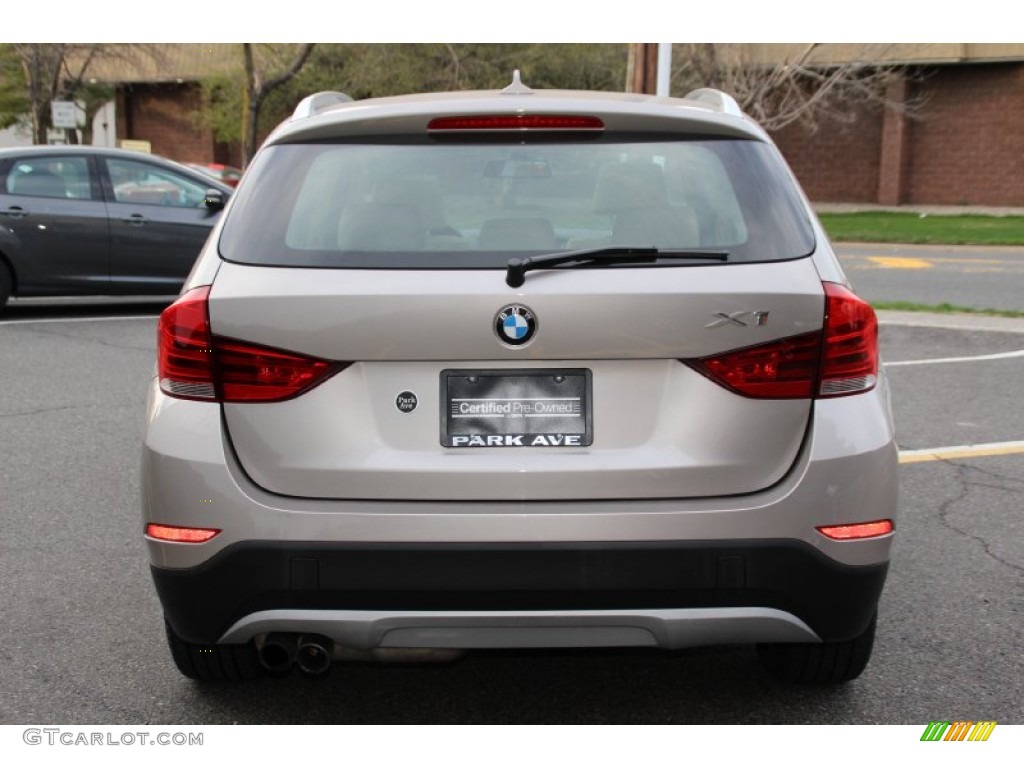 2013 X1 xDrive 28i - Cashmere Silver Metallic / Beige photo #4