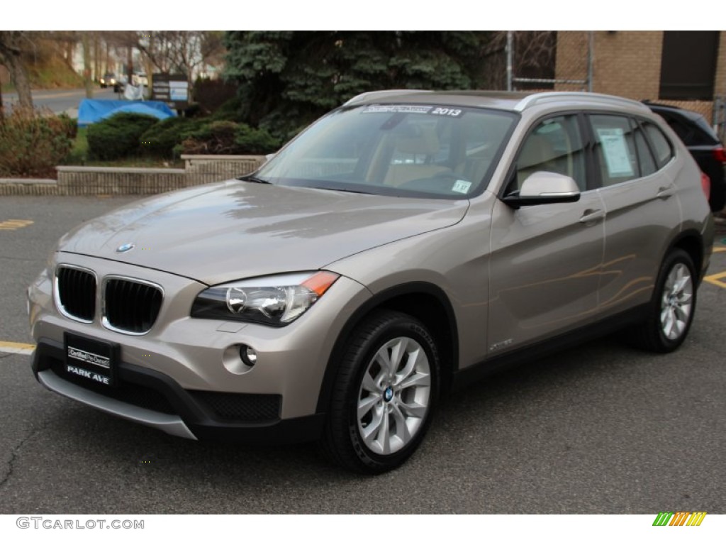 2013 X1 xDrive 28i - Cashmere Silver Metallic / Beige photo #7