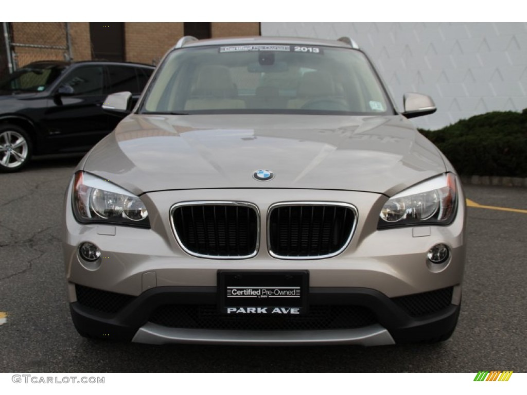 2013 X1 xDrive 28i - Cashmere Silver Metallic / Beige photo #8