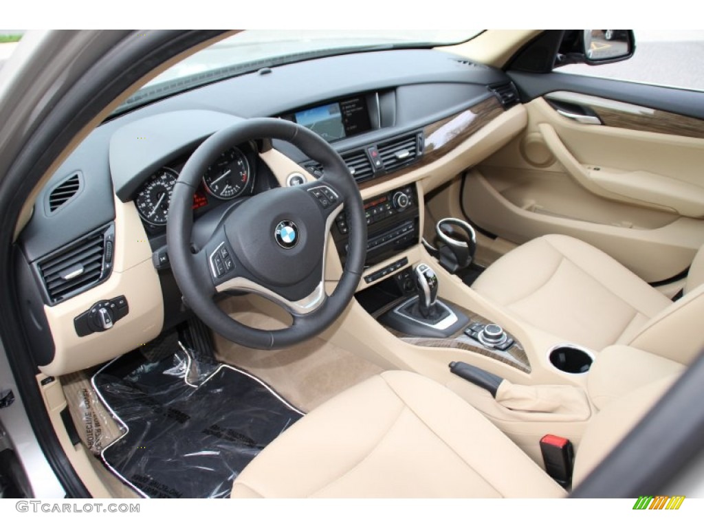 2013 X1 xDrive 28i - Cashmere Silver Metallic / Beige photo #11