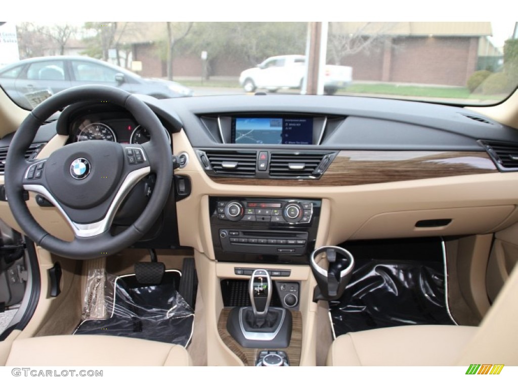 2013 X1 xDrive 28i - Cashmere Silver Metallic / Beige photo #16