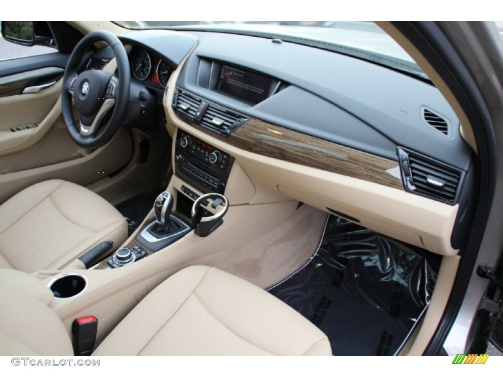 2013 X1 xDrive 28i - Cashmere Silver Metallic / Beige photo #28