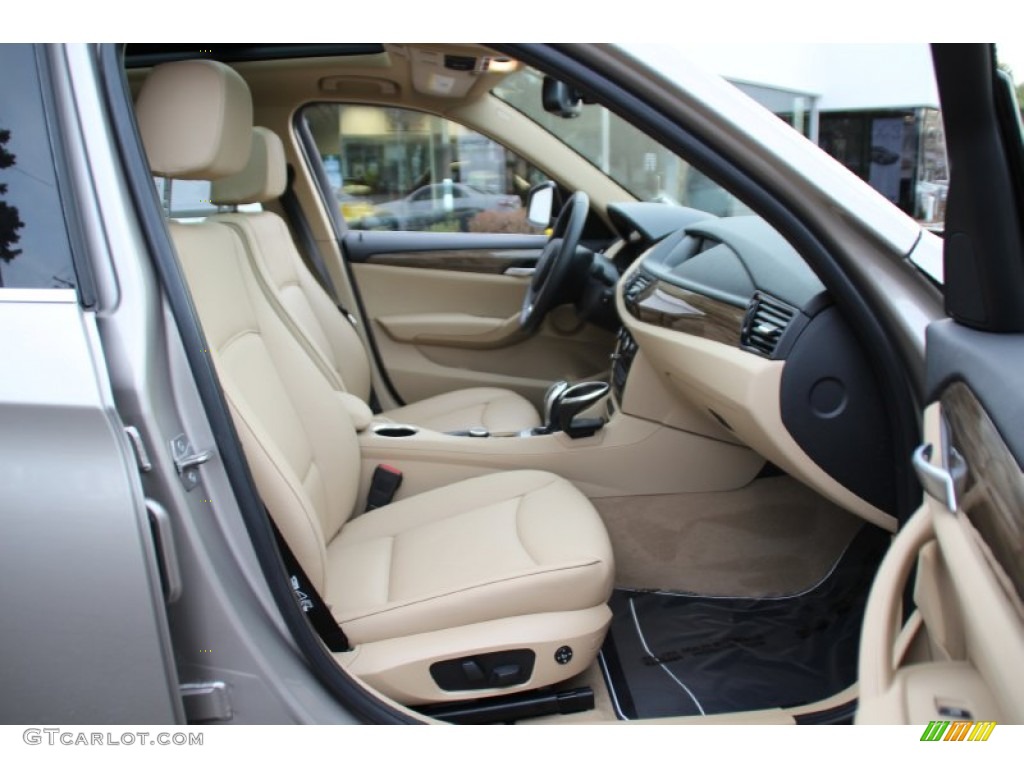 2013 X1 xDrive 28i - Cashmere Silver Metallic / Beige photo #29