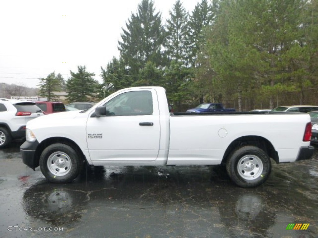 2015 1500 Tradesman Regular Cab - Bright White / Black/Diesel Gray photo #2