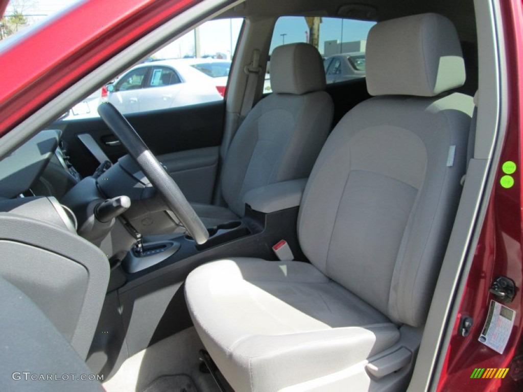 2009 Rogue S AWD - Venom Red / Gray photo #14