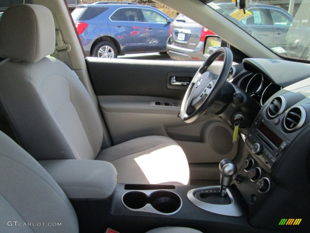 2009 Rogue S AWD - Venom Red / Gray photo #15