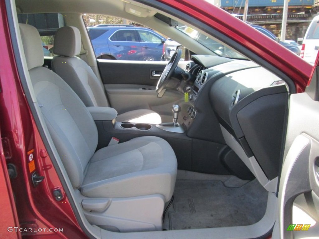 2009 Rogue S AWD - Venom Red / Gray photo #16