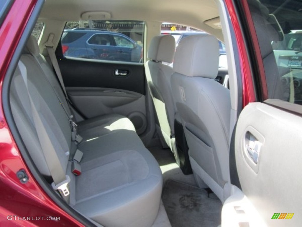 2009 Rogue S AWD - Venom Red / Gray photo #18