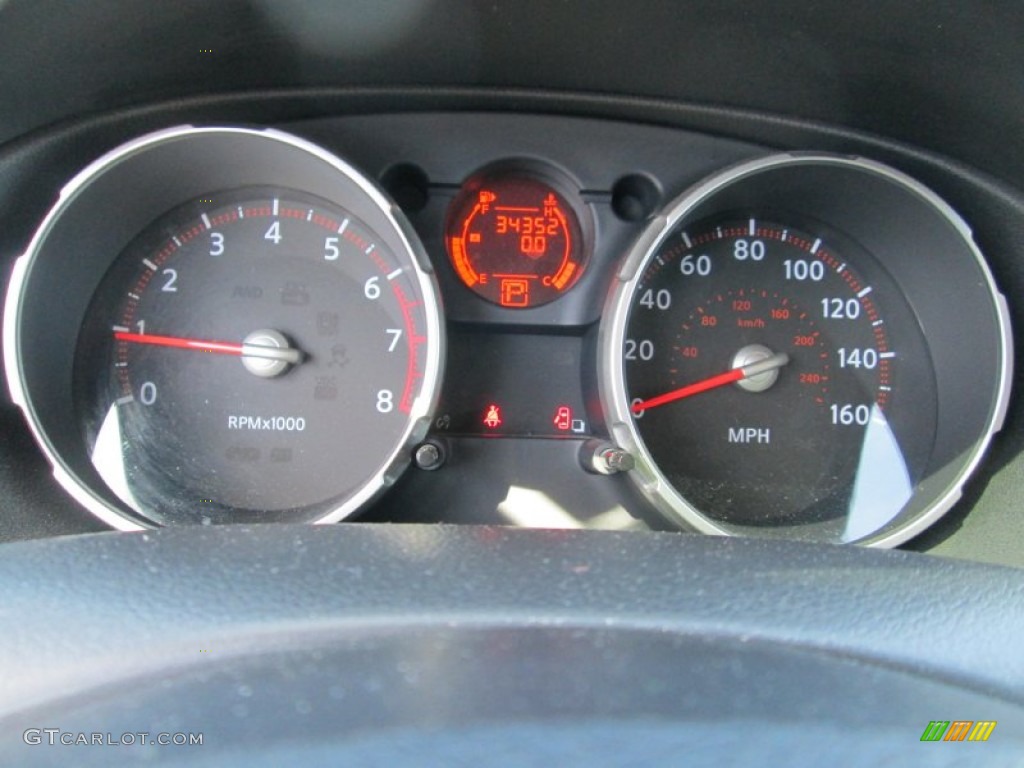 2009 Rogue S AWD - Venom Red / Gray photo #26