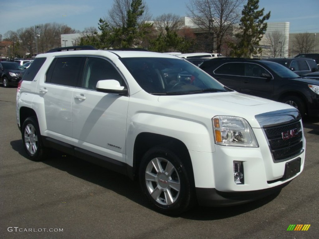 Summit White 2013 GMC Terrain SLT AWD Exterior Photo #103153397