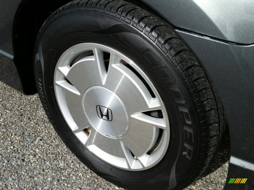 2009 Civic Hybrid Sedan - Magnetic Pearl / Beige photo #29