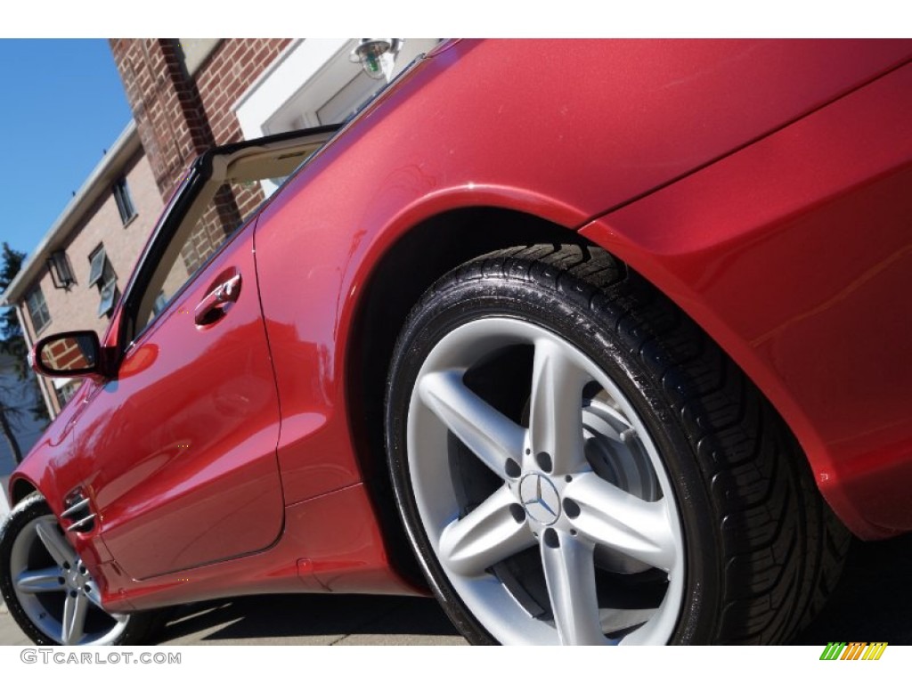 2006 SL 500 Roadster - Firemist Red Metallic / Stone photo #14