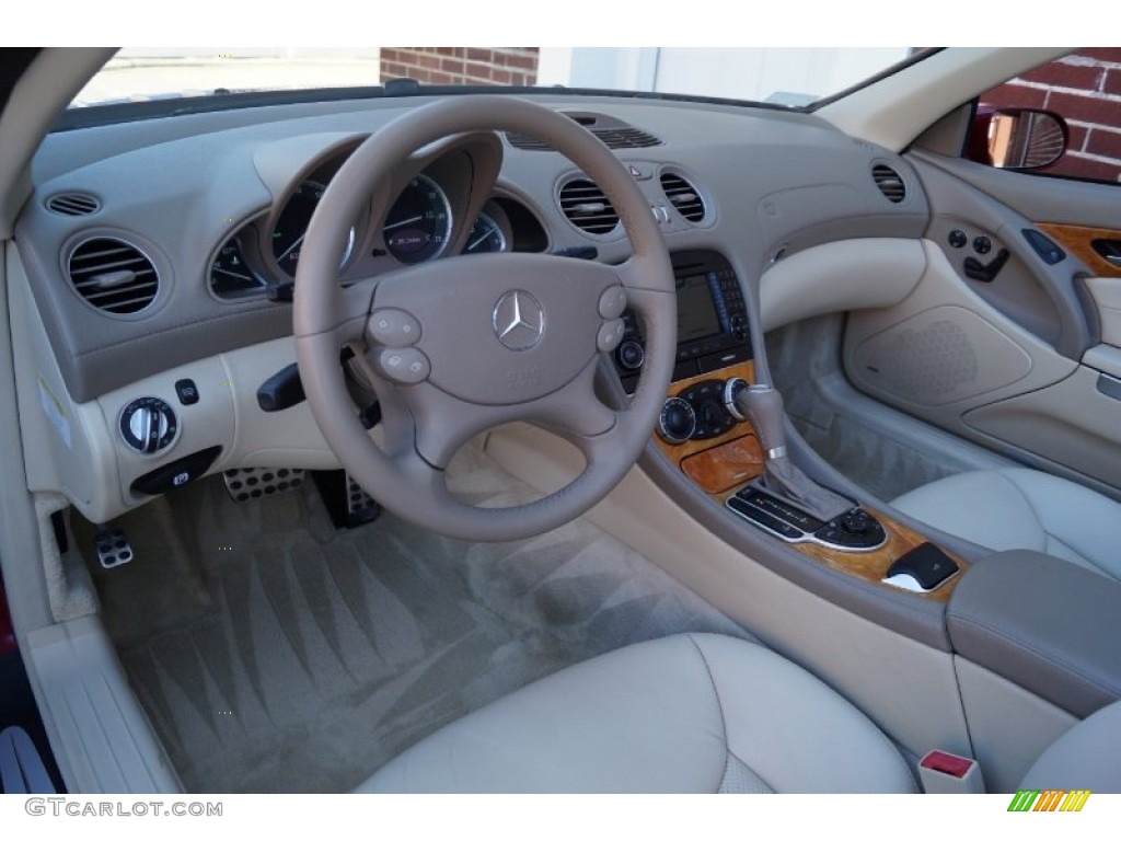 2006 SL 500 Roadster - Firemist Red Metallic / Stone photo #17