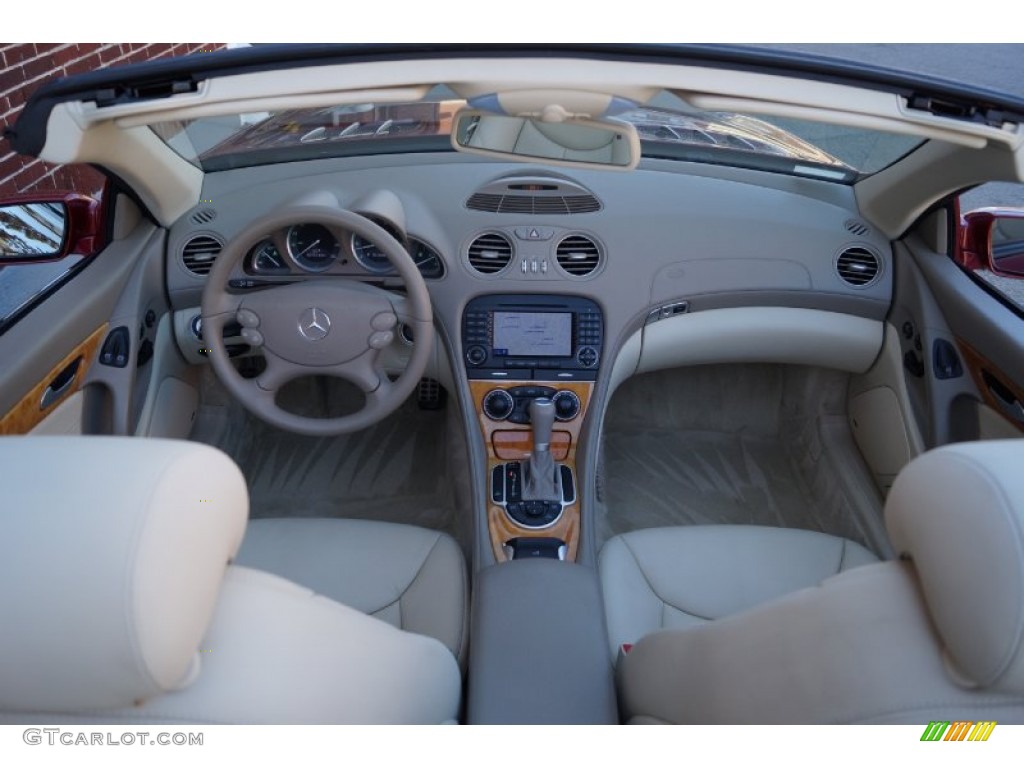 2006 SL 500 Roadster - Firemist Red Metallic / Stone photo #18