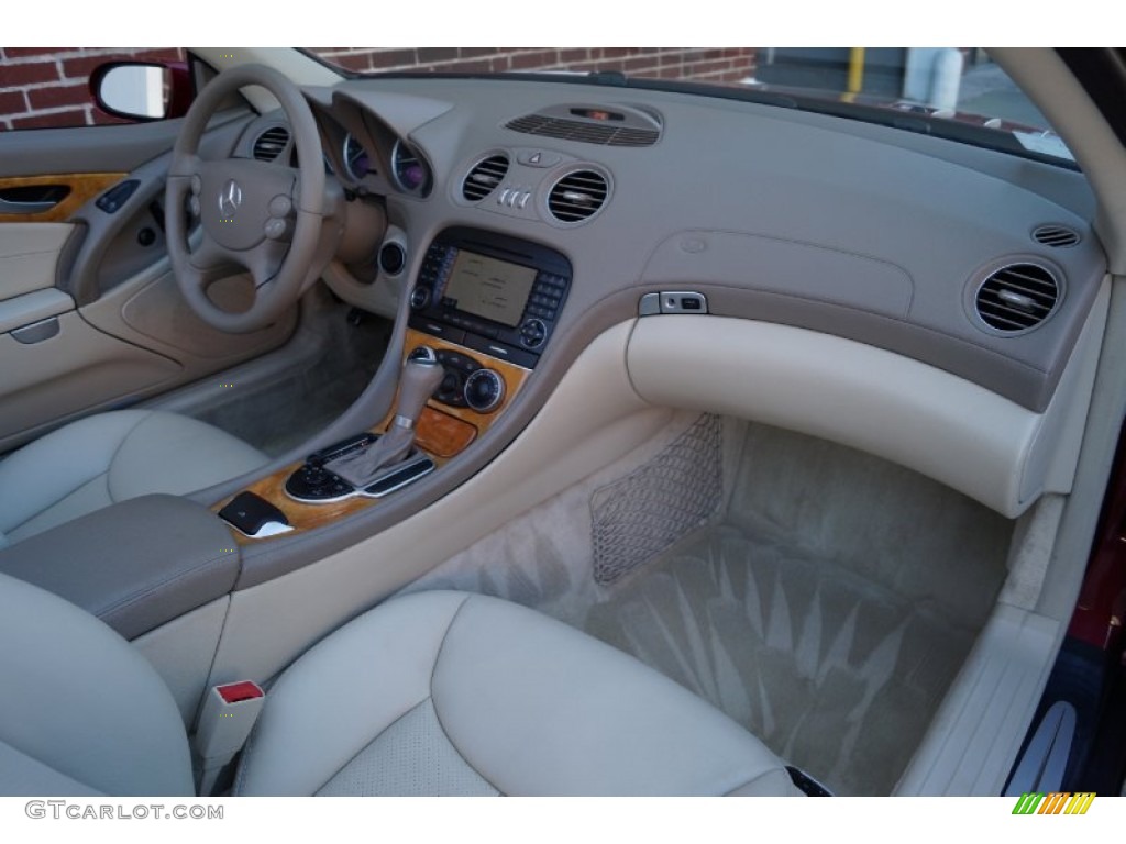 2006 SL 500 Roadster - Firemist Red Metallic / Stone photo #19
