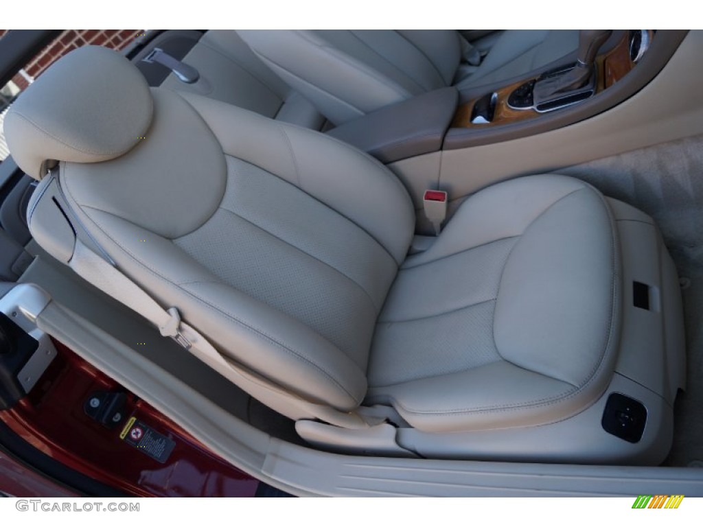 2006 SL 500 Roadster - Firemist Red Metallic / Stone photo #23
