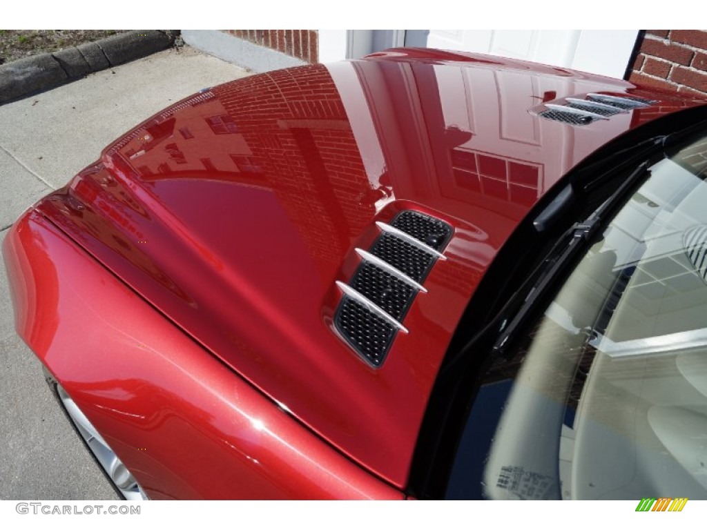 2006 SL 500 Roadster - Firemist Red Metallic / Stone photo #38