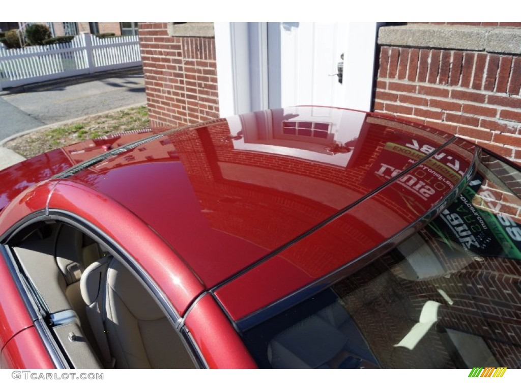 2006 SL 500 Roadster - Firemist Red Metallic / Stone photo #41