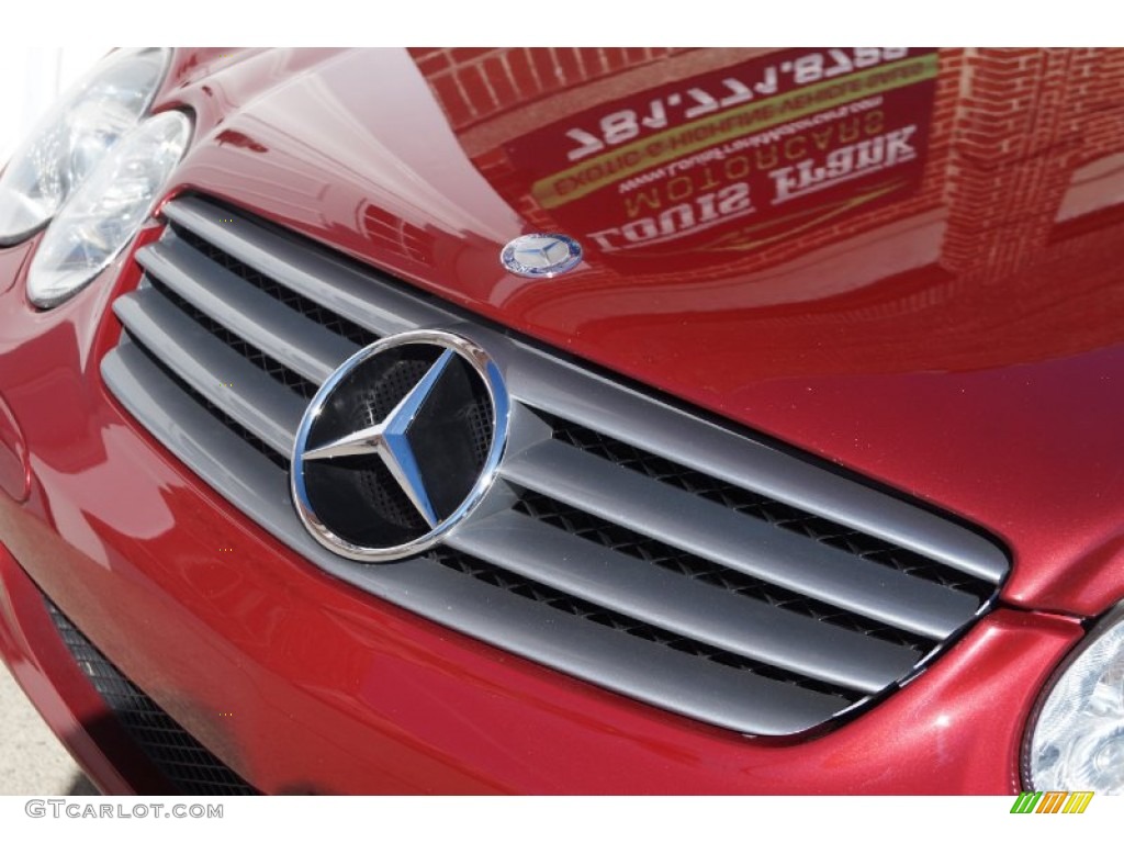2006 SL 500 Roadster - Firemist Red Metallic / Stone photo #69