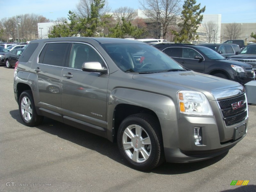 Steel Gray Metallic 2012 GMC Terrain SLE Exterior Photo #103155074