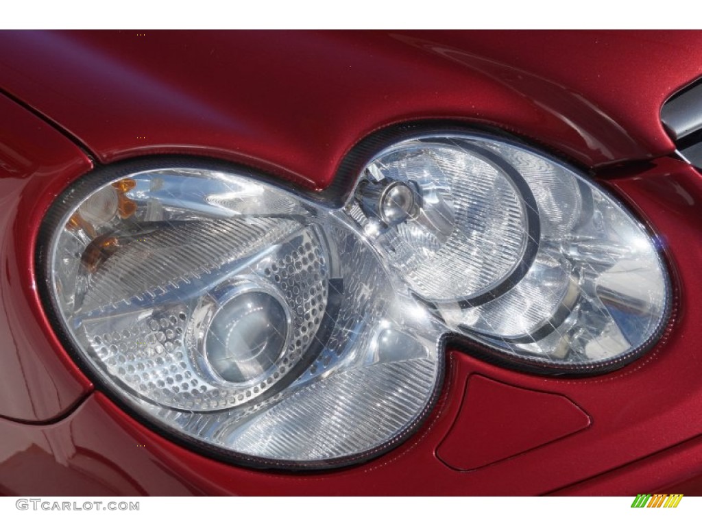 2006 SL 500 Roadster - Firemist Red Metallic / Stone photo #70