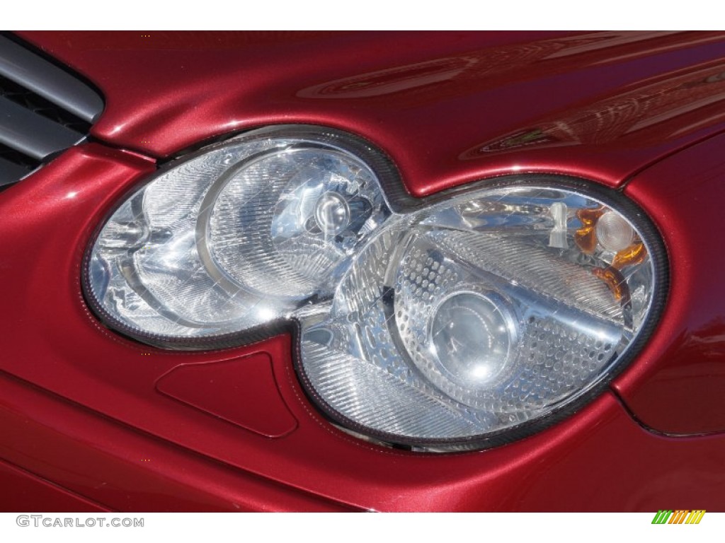 2006 SL 500 Roadster - Firemist Red Metallic / Stone photo #71