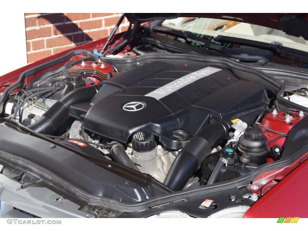 2006 SL 500 Roadster - Firemist Red Metallic / Stone photo #90