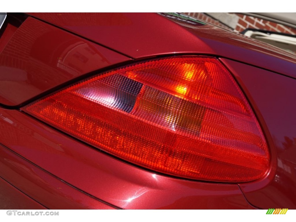 2006 SL 500 Roadster - Firemist Red Metallic / Stone photo #124