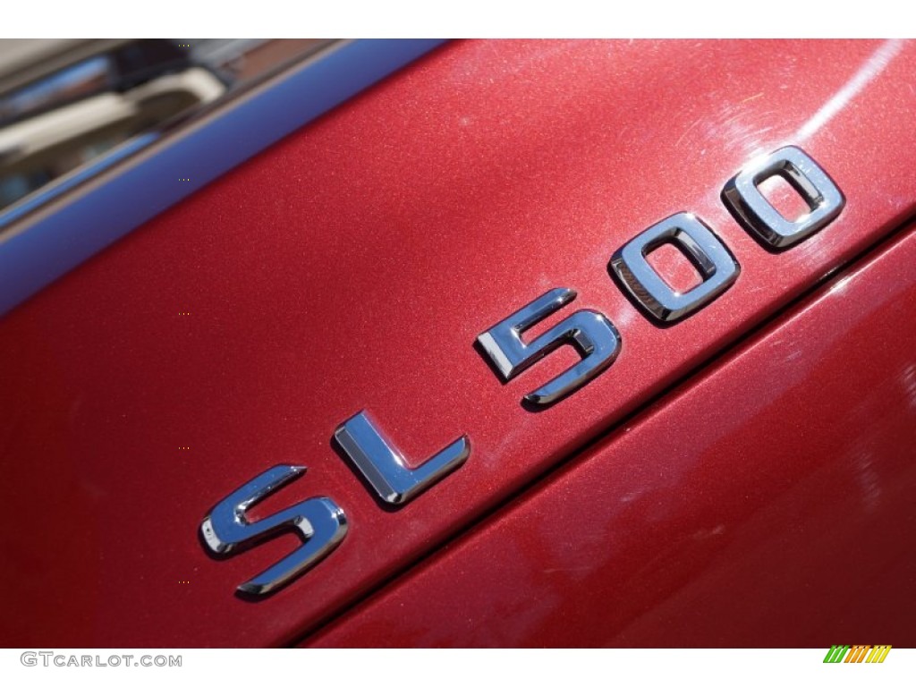 2006 SL 500 Roadster - Firemist Red Metallic / Stone photo #126