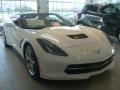 Arctic White - Corvette Stingray Convertible Photo No. 2