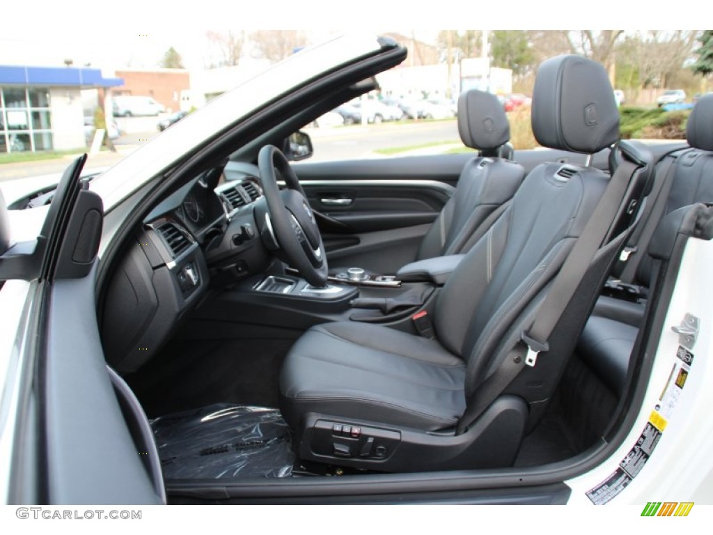 2014 BMW 4 Series 428i xDrive Convertible Front Seat Photo #103156517