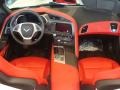 Adrenaline Red 2015 Chevrolet Corvette Stingray Convertible Dashboard